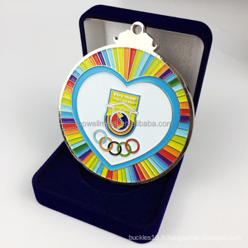 Blank Zinc Alloy Gold Award Marathon Run Medal